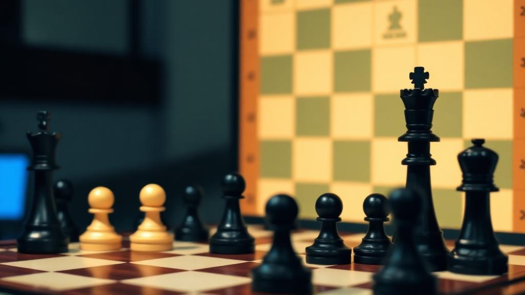 Chess analysis software interface with game review