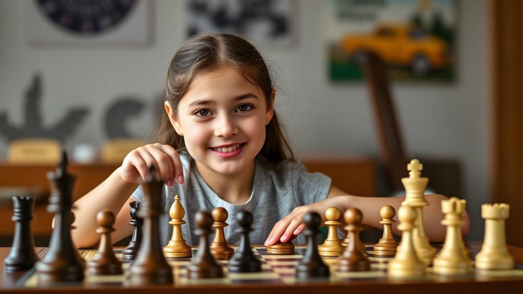 Young girls participating in chess tournament breaking stereotypes