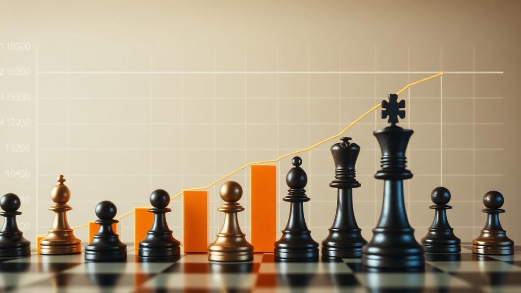 Chess.com rating graph showing improvement over time